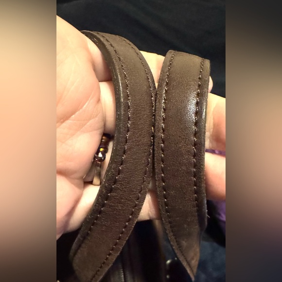 Coach Vintage 6221 Neo Compartment Satchel (Mahogany) - GUC - Picture 11 of 13